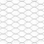 Cerca Hexagonal  Gris 0.6x10 m Acero, Postes de Cerca  7 pcs Gris Ø32 mm 100 cm Acero Galvanizado | Foro24.es | Tu tienda online para hogar, jardín y más Foro24.es