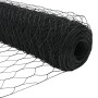 Cerca Hexagonal  Gris 1.4x10 m Acero, Postes de Cerca  7 pcs Gris Ø32 mm 190 cm Acero Galvanizado | Foro24.es | Tu tienda online para hogar, jardín y más Foro24.es
