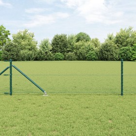 Comprar Cerca Hexagonal Verde 0.8x10 m Acero