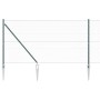 Cerca Hexagonal Verde 1.2x10 m Acero,  Postes de Cerca con Punta 7 pcs Ø32 mm 140 cm Acero Galvanizado | Foro24.es | Tu tienda online para hogar, jardín y más Foro24.es