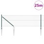 Cerca Hexagonal Verde 0,6x25 m Acero,  Poste de Cerca con Punta 13 pcs Ø32 mm 80 cm Acero Galvanizado | Foro24.es | Tu tienda online para hogar, jardín y más Foro24.es