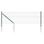 Cerca Hexagonal Verde 0,6x25 m Acero,  Poste de Cerca con Punta 13 pcs Ø32 mm 80 cm Acero Galvanizado | Foro24.es | Tu tienda online para hogar, jardín y más Foro24.es