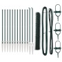 Juego de Cercas Set de 2 Verde Acero 25 x 1.2 m Duradero de , Postes de cerca - Ref: Foro24-3353100, Precio: 184,05 €, Descue...