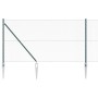 Cerca Hexagonal  Verde 1.4x25 m Acero, Postes de Cerca  con Punta 13 pcs Ø32 mm 160 cm Acero Galvanizado | Foro24.es | Tu tienda online para hogar, jardín y más Foro24.es