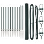 Conjunto de Cercas Set de 2 Verde Metal 25 x 1.5 m Duradero de , Postes de cerca - Ref: Foro24-3353106, Precio: 207,03 €, Des...