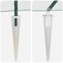 Conjunto de Cercas Set de 2 Verde Metal 25 x 1.5 m Duradero de , Postes de cerca - Ref: Foro24-3353106, Precio: 207,03 €, Des...