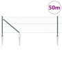 Cerca Hexagonal  Verde 0,6x50 m Acero, Postes de Cerca  con Punta 13 pcs Ø32 mm 80 cm Acero Galvanizado | Foro24.es | Tu tienda online para hogar, jardín y más Foro24.es