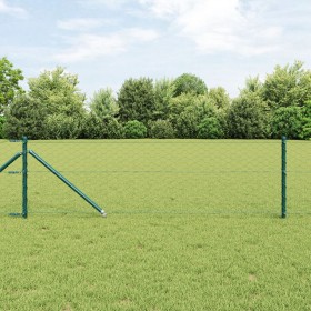 Comprar Cerca Hexagonal Verde 0.8x50 m Acero