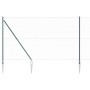 Cerca Hexagonal  Verde 1.5x50 m Acero, Postes de Cerca  con Punta 13 pcs Ø32 mm 170 cm Acero Galvanizado | Foro24.es | Tu tienda online para hogar, jardín y más Foro24.es