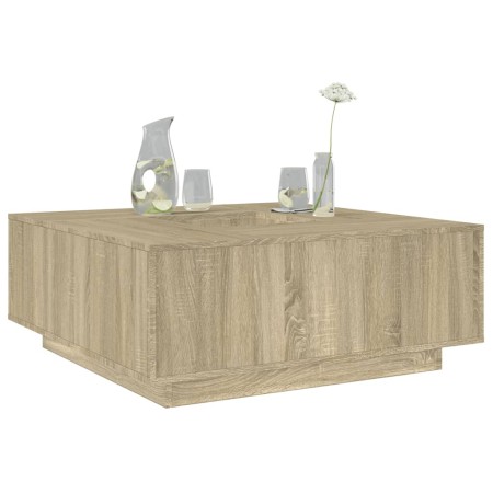 Mesa de centro madera de ingeniería roble Sonoma 100x100x40 cm en Mesas de centro | Comprar online en Foru.es