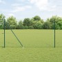 Cerca Hexagonal  Verde 1.6x50 m Acero, Postes de Cerca  con Punta 13 pcs Ø32 mm 180 cm Acero Galvanizado | Foro24.es | Tu tienda online para hogar, jardín y más Foro24.es
