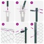 Cerca Hexagonal  Verde 1.6x50 m Acero, Postes de Cerca  con Punta 13 pcs Ø32 mm 180 cm Acero Galvanizado | Foro24.es | Tu tienda online para hogar, jardín y más Foro24.es