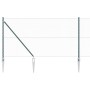 Cerca Hexagonal  Verde 1x100 m Acero, Postes de Cerca  con Punta 13 pcs Ø32 mm 120 cm Acero Galvanizado | Foro24.es | Tu tienda online para hogar, jardín y más Foro24.es