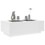 Mesa de centro con LED Infinity blanca 116x69x40 cm en Mesas de centro | Comprar online en Foru.es