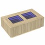 Mesa de centro con Infinity LED roble Sonoma 116x69x40 cm en Mesas de centro | Comprar online en Foru.es