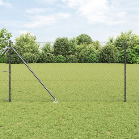 Set de Cercas Set de 2 Gris Metal 25 x 1.2 m Duradero de , Postes de cerca - Ref: Foro24-3353241, Precio: 184,04 €, Descuento: %