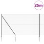 Juego de Cercas Set de 2 Gris Metal 25 x 1.5 m Duradero | Foro24.es | Tu tienda online para hogar, jardín y más Foro24.es