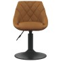 Sillas de comedor giratorias 2 pcs de terciopelo marrón de , Sillas de comedor - Ref: Foro24-335325, Precio: 122,88 €, Descue...