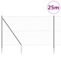 Set de Cercas Set de 2 Gris Metal, alambre recubierto de PVC de , Postes de cerca - Ref: Foro24-3353250, Precio: 201,28 €, De...