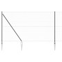 Set de Cercas Set de 2 Gris Metal, alambre recubierto de PVC de , Postes de cerca - Ref: Foro24-3353250, Precio: 201,28 €, De...