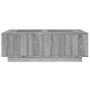 Mesa de centro con Infinity LED gris Sonoma 116x69x40 cm en Mesas de centro | Comprar online en Foru.es