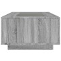 Mesa de centro con Infinity LED gris Sonoma 116x69x40 cm en Mesas de centro | Comprar online en Foru.es
