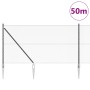 Cerca Hexagonal  Gris 1.4x50 m Acero, Postes de Cerca  con Punta 13 pcs Ø32 mm 160 cm Acero Galvanizado | Foro24.es | Tu tienda online para hogar, jardín y más Foro24.es