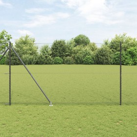 Comprar Cerca Hexagonal Gris 1.6x50 m Acero