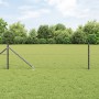 Cerca Hexagonal Gris 0.6x100 m Acero, Postes de Cerca  con Pica 13pcs Ø32mm 80cm Acero Galvanizado | Foro24.es | Tu tienda online para hogar, jardín y más Foro24.es