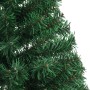 Medio árbol de Navidad artificial con soporte PVC verde 120 cm en Decoración Festiva y Estacional | Comprar online en Foru.es