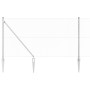Cerca Hexagonal  1x10 m de Acero Galvanizado, Postes de Cerca  con Punta 7 pcs Ø32 mm 120 cm Acero Galvanizado | Foro24.es | Tu tienda online para hogar, jardín y más Foro24.es