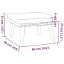 Juego muebles de jardín y cojines 9 pzas madera maciza acacia de vidaXL, Conjuntos de jardín - Ref: Foro24-3087022, Precio: 7...