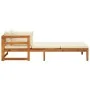 Tumbonas con cojines crema 2 unidades madera de acacia de vidaXL, Conjuntos de jardín - Ref: Foro24-3087268, Precio: 419,42 €...
