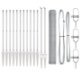 Set de Cercas Set de 2 Acero galvanizado 25 metros Duradero | Foro24.es | Tu tienda online para hogar, jardín y más Foro24.es
