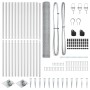Set de Cercas Set de 2 Acero galvanizado 25 metros Duradero | Foro24.es | Tu tienda online para hogar, jardín y más Foro24.es