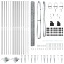 Juego de Cercas Set de 2 Acero Galvanizado 25 x 1.5 m Duradero | Foro24.es | Tu tienda online para hogar, jardín y más Foro24.es