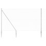 Cerca Hexagonal 1.6x25 m Acero Galvanizado, Postes de Cerca con Anclaje de Espiga 13 pcs Ø32 mm 180 cm Acero Galvanizado de ,...
