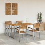 Conjunto de Comedor de Jardín 5 pcs Gris en Conjuntos de jardín | Comprar online en Foru.es