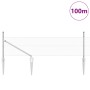 Cerca Hexagonal  0.4x100 m Acero Galvanizado, Postes de Cerca  con Espiga 13 pcs Ø32 mm 60 cm Acero Galvanizado | Foro24.es | Tu tienda online para hogar, jardín y más Foro24.es