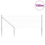Cerca Hexagonal  0.6x100 m Acero Galvanizado, Postes para cerca  con Punta 13 pcs Ø32 mm 80 cm Acero Galvanizado | Foro24.es | Tu tienda online para hogar, jardín y más Foro24.es