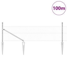 Comprar Valla Hexagonal 0.8x100 m Acero
