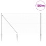 Cerca Hexagonal  1x100 m Acero Galvanizado, Postes de Cerca  con Punta 13 pcs Ø32 mm 120 cm Acero Galvanizado | Foro24.es | Tu tienda online para hogar, jardín y más Foro24.es