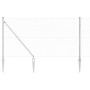Cerca Hexagonal  1x100 m Acero Galvanizado, Postes de Cerca  con Punta 13 pcs Ø32 mm 120 cm Acero Galvanizado | Foro24.es | Tu tienda online para hogar, jardín y más Foro24.es