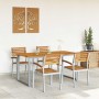 Conjunto de Comedor de Jardín 5 pcs Gris en Conjuntos de jardín | Comprar online en Foru.es