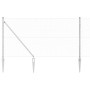 Cerca hexagonal  1.4x100 m acero galvanizado, Postes para cercas  con estaca 13 pcs Ø32 mm 160 cm acero galvanizado | Foro24.es | Tu tienda online para hogar, jardín y más Foro24.es