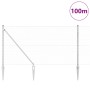 Cerca Hexagonal  1.4x100 m Acero Galvanizado, Postes de Cerca  con Estaca 13 piezas Ø32 mm 160 cm Acero Galvanizado | Foro24.es | Tu tienda online para hogar, jardín y más Foro24.es