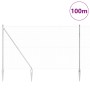 Cerca Hexagonal  1.5x100 m Acero Galvanizado, Postes para Cercas  con Punta 13 pcs Ø32 mm 170 cm Acero Galvanizado | Foro24.es | Tu tienda online para hogar, jardín y más Foro24.es