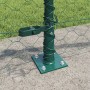Cerca Hexagonal  Verde 0.6x10 m Acero, Postes para Cerca  con Placas de Base 7 pcs Ø32mm 70cm Acero Galvanizado | Foro24.es | Tu tienda online para hogar, jardín y más Foro24.es