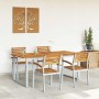 Conjunto de Comedor de Jardín 5 pcs Gris en Conjuntos de jardín | Comprar online en Foru.es