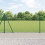 Cerca Hexagonal  Verde 1.2x10 m Acero, Postes de Cerca  con Placas Base 7 pcs Ø32mm 68.5cm Acero Galvanizado | Foro24.es | Tu tienda online para hogar, jardín y más Foro24.es